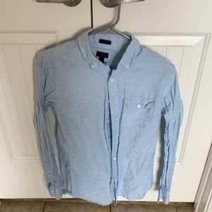 Small J Crew Long Sleeve Button Down